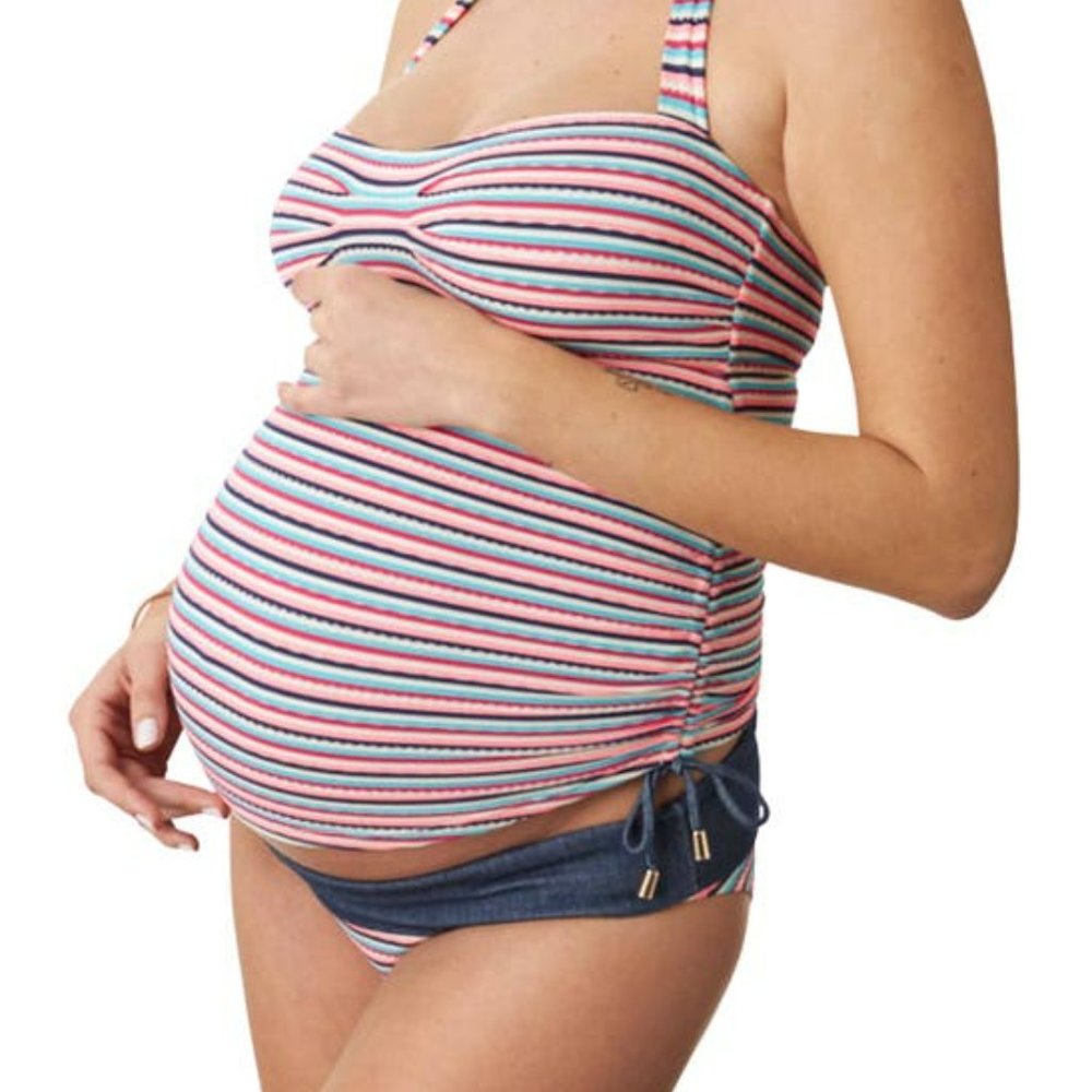 Pez D'Or Arizona Jacquard Tankini Maternity Swimsuit S